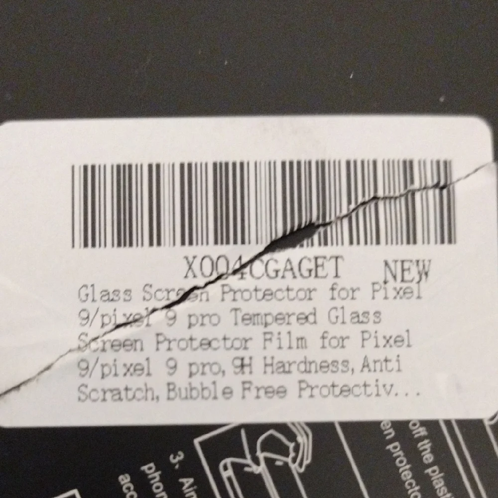 Black Tempered Glass Screen Protector